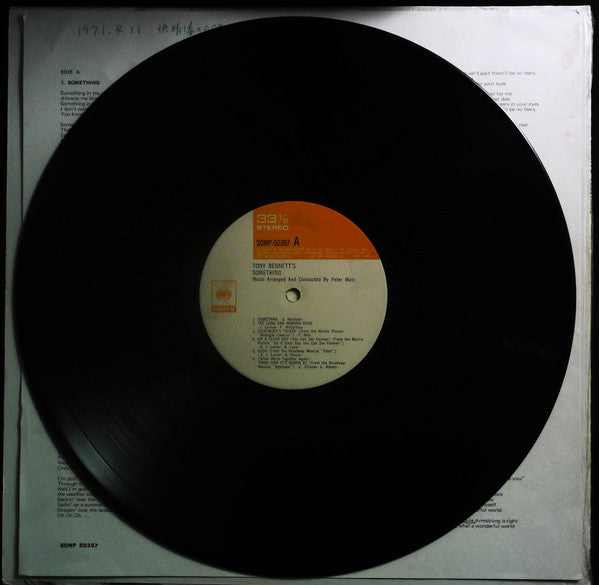 Tony Bennett's Something