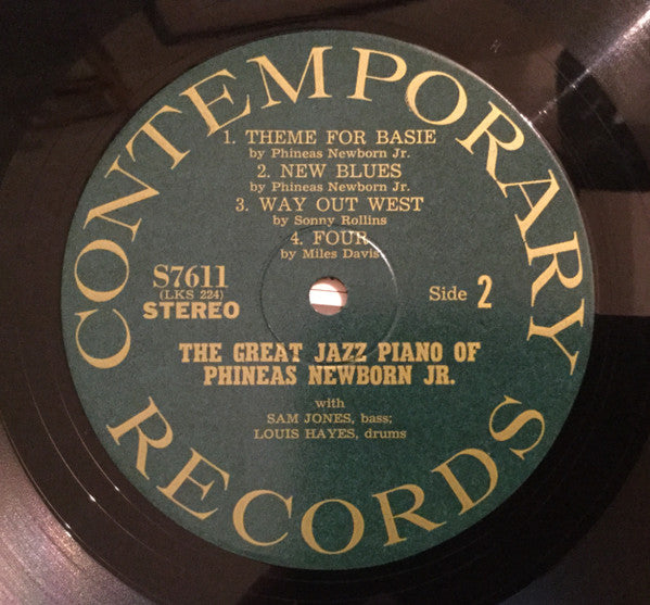 The Great Jazz Piano Of Phineas Newborn Jr.