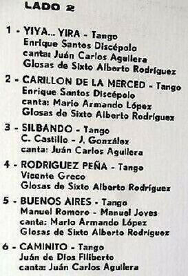 Aquellas Canciones De Natalio Tursi Su Orquesta Y Sus Cantores