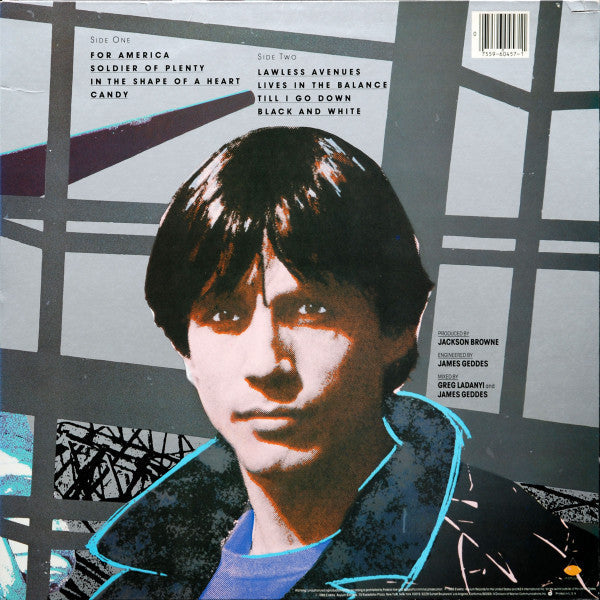 Release: Lives In The Balance-Vinyl-US-1986-9 60457-1-E, 60457-1-E-10405823