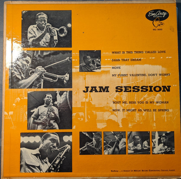 Release: Jam Session-Vinyl-US-1954-MG 36002-14772200