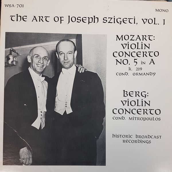Master Release: The Art Of , Vol.1 by Joseph Szigeti
