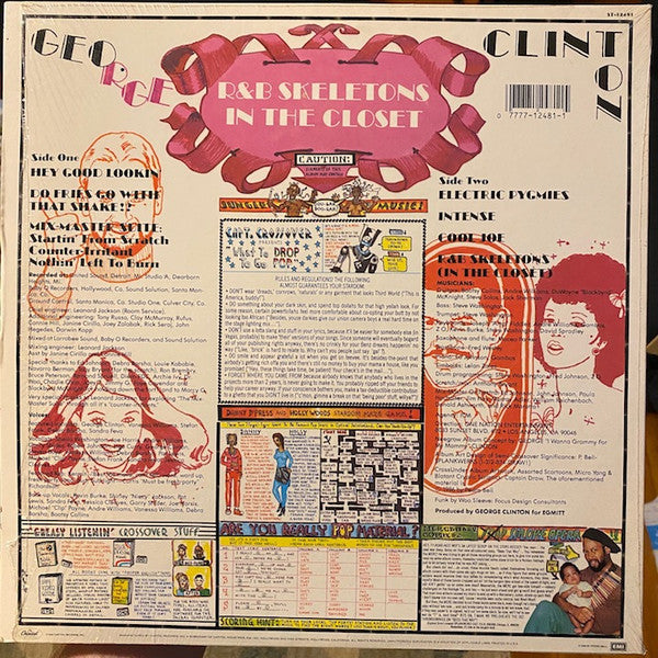Release: R&B Skeletons In The Closet-Vinyl-US-1986-ST-12481-24980791