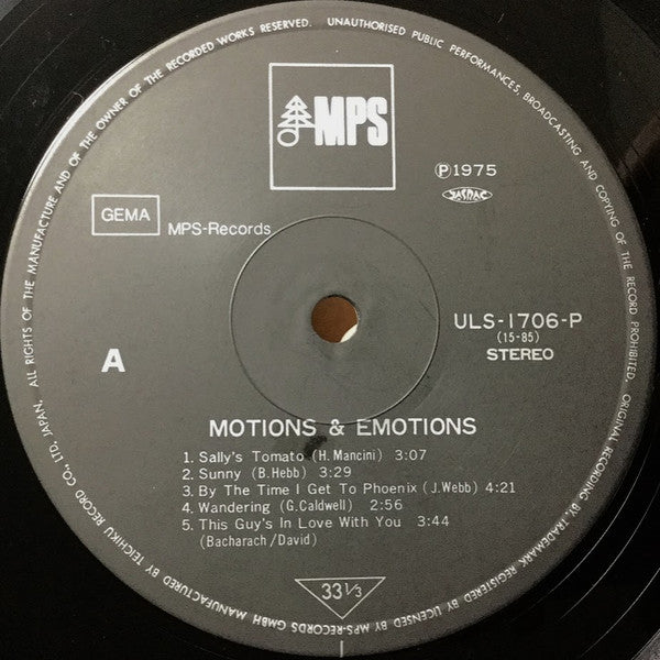 Motions & Emotions