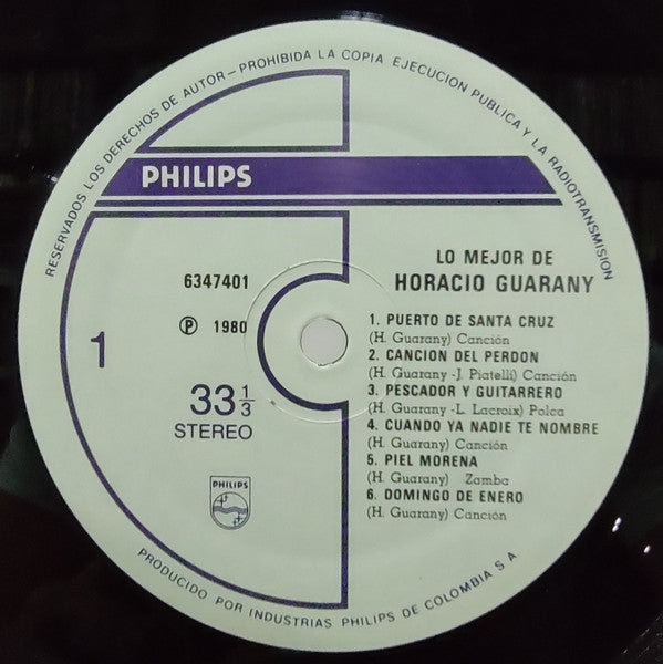 Lo Mejor De Horacio Guarany