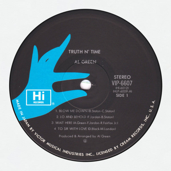 Release: Truth N' Time-Vinyl-Japan-1978-VIP-6607-14109808