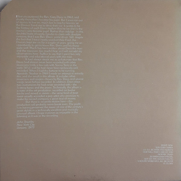 Release: O, Glory-Vinyl-US-1973-AD 1008-25861774