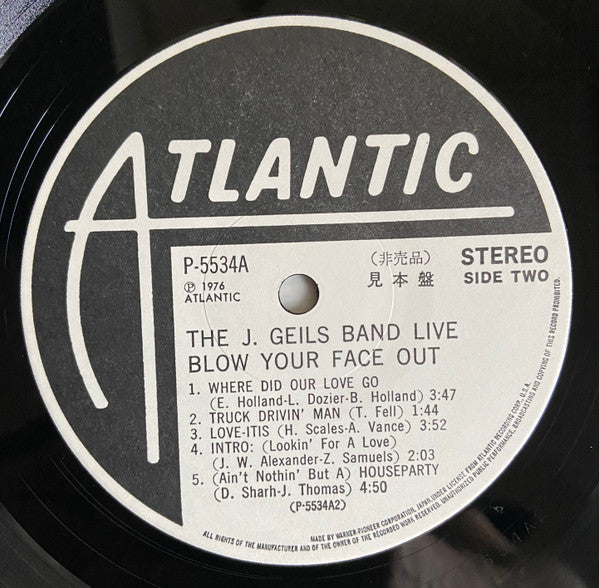 Live - Blow Your Face Out