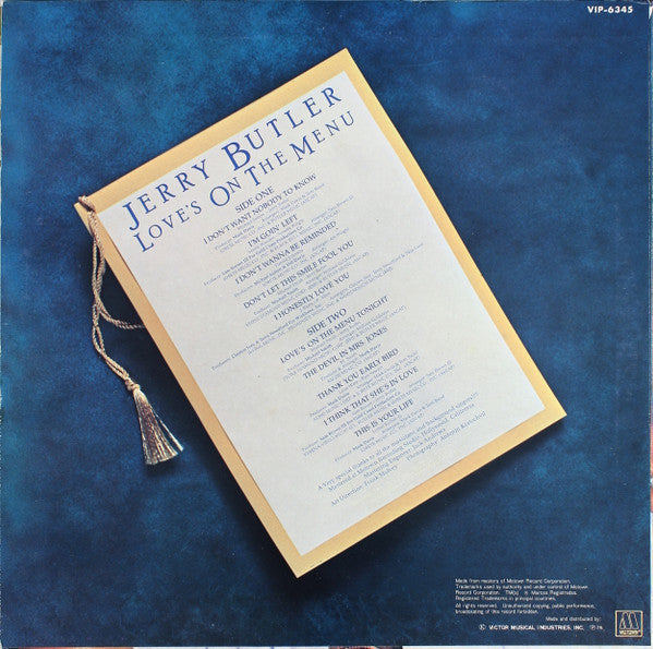Love's On The Menu