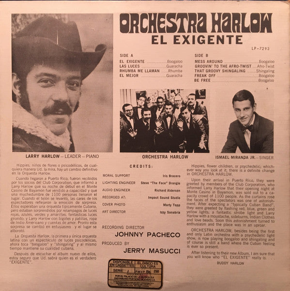 Master Release: El Exigente by Orchestra Harlow