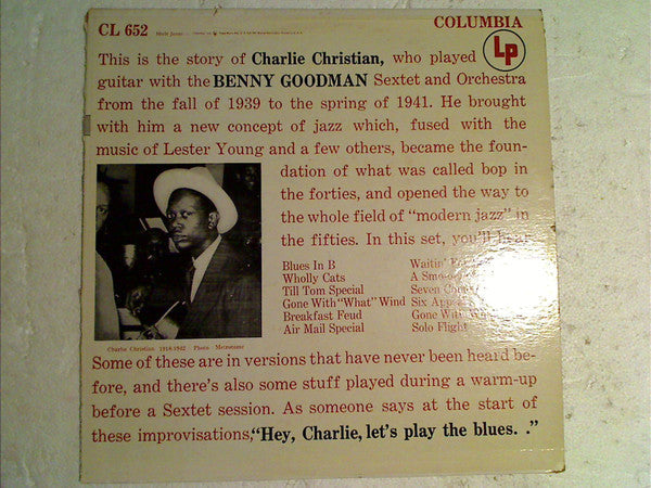 Release: With The Benny Goodman Sextet And Orchestra-Vinyl-US-None-CL 652-11099589