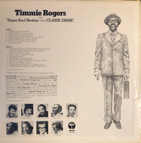Timmie Rogers As Super Soul Brother Alias "Clark Dark"