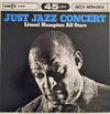 Lionel Hampton All Stars - Just Jazz Concert (LP, 45 RPM, Single, Mono) - Very Good Plus (VG+) / Very Good Plus (VG+)