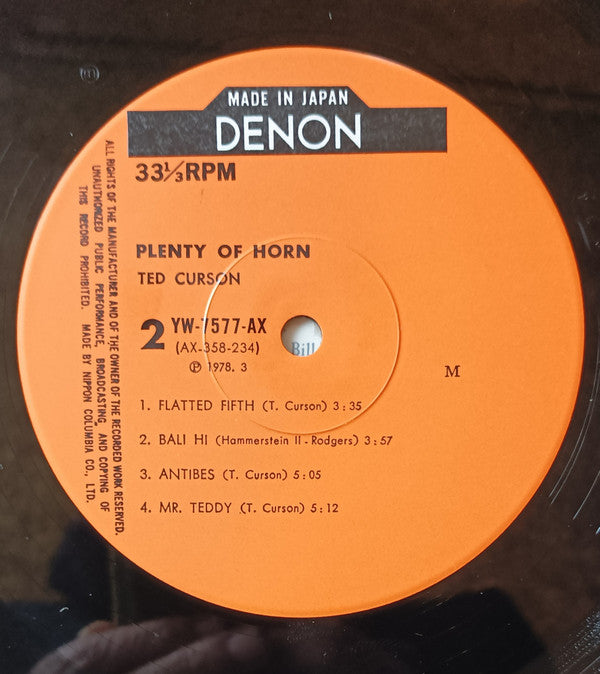 Plenty Of Horn