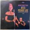 Peggy Lee - Basin Street East Proudly Presents Miss Peggy Lee Recorded At The Fabulous New York Club (LP, Album, Reissue) - Very Good (VG) / Very Good (VG)