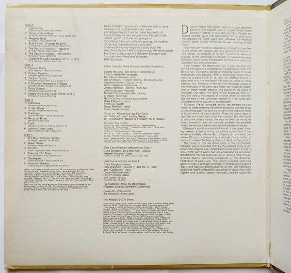 Master Release: The Golden Duke by Duke Ellington