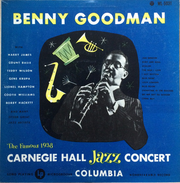 Release: The Famous 1938 Carnegie Hall Jazz Concert - Volume II-Vinyl-Japan-1953-WL 5031-10125707