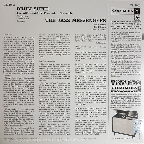 Master Release: Drum Suite by Art Blakey & The Jazz Messengers