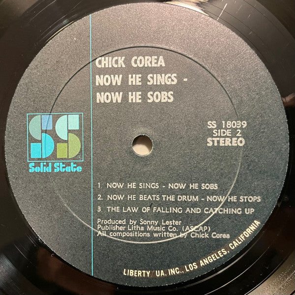 Now He Sings, Now He Sobs