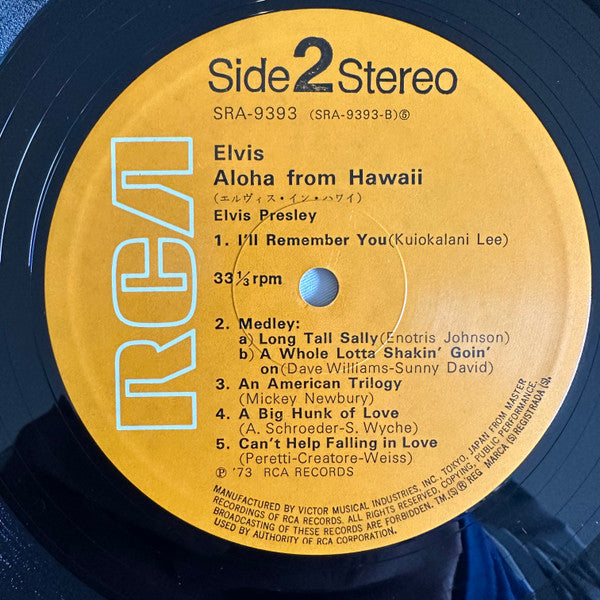 Aloha From Hawaii Via Satellite