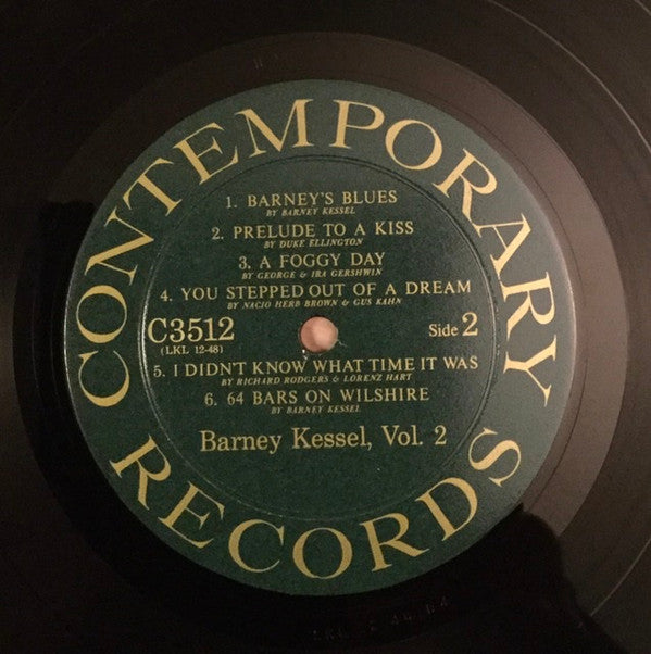 Kessel Plays Standards. Barney Kessel, Vol. 2