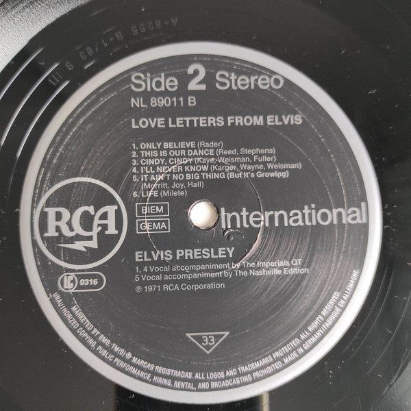 Love Letters From Elvis