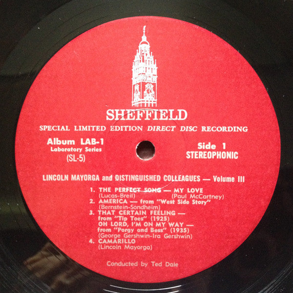 Lincoln Mayorga & Distinguished Colleagues - Volume III