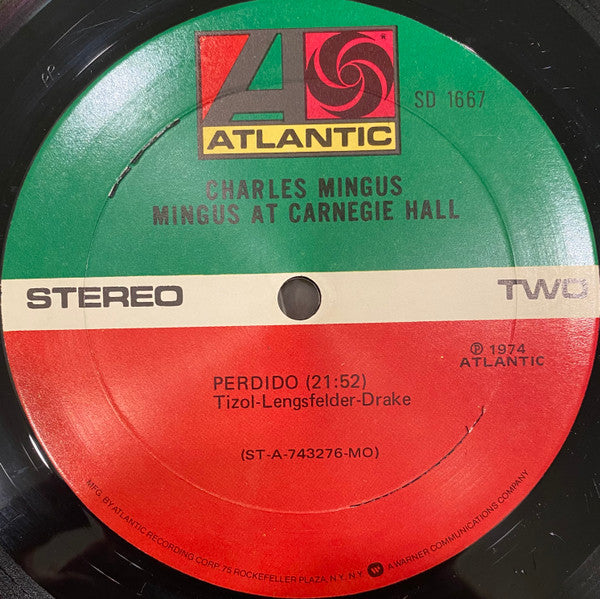 Mingus At Carnegie Hall