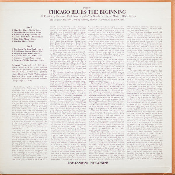 Chicago Blues: The Beginning