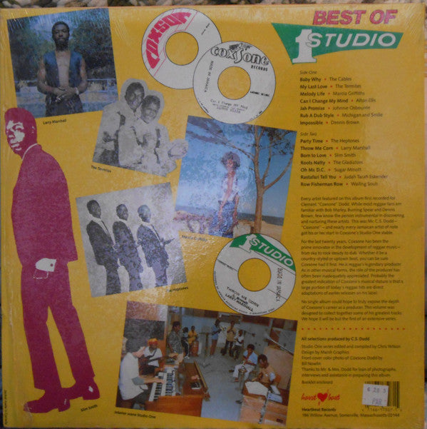 Release: Best Of Studio One-Vinyl-US-1983-HB07, 07-22953311