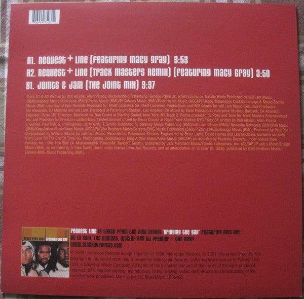 Release: Request + Line-Vinyl-UK & Europe-2000-497 503-1-10579401