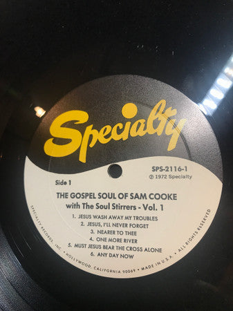 The Gospel Soul Of Sam Cooke With The Soul Stirrers Vol. 1