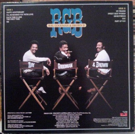 Release: Ray, Goodman & Brown II-Vinyl-US-1980-PD-1-6299, 2391 485-32298228
