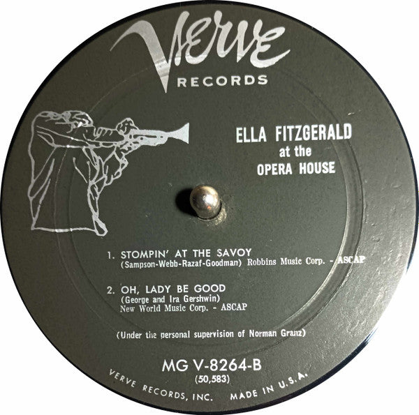 Ella Fitzgerald At The Opera House