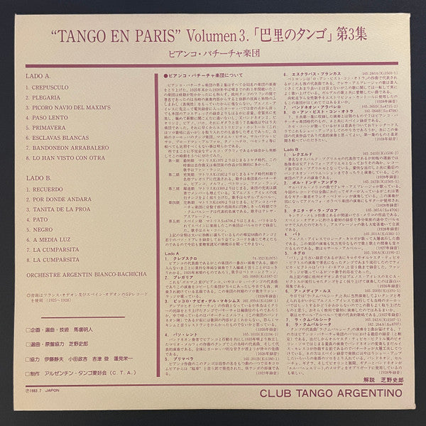 Tango En Paris Volumen 3