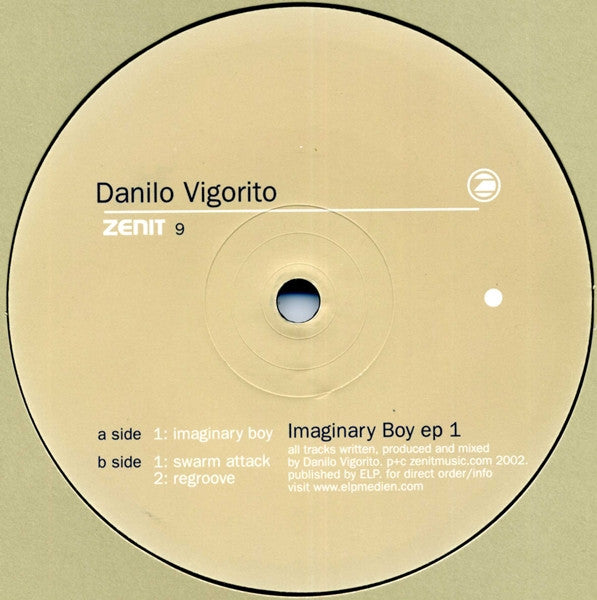 Master Release: Imaginary Boy EP 1 by Danilo Vigorito