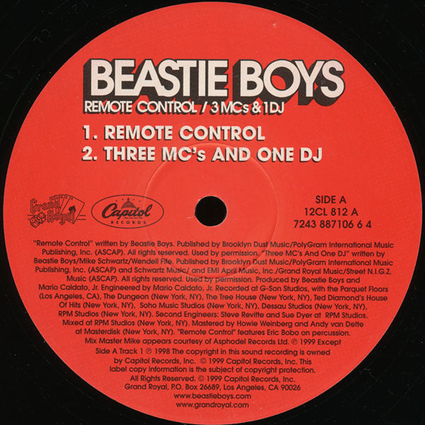 Remote Control / 3 MCs & 1 DJ