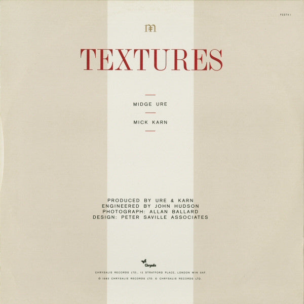 Release: After A Fashion-Vinyl-UK-1983-FEST X1, FESTX 1-96006