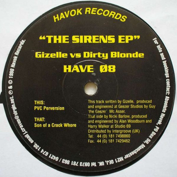 Master Release: The Sirens EP by Gizelle