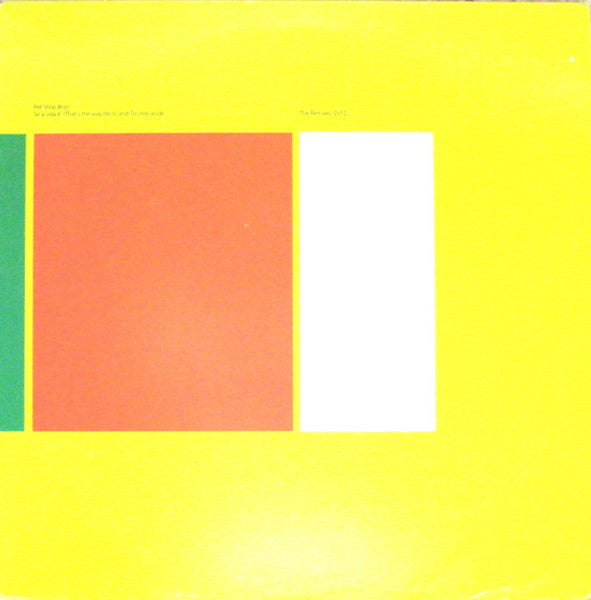 Master Release: Se A Vida É (That's The Way Life Is) And To Step Aside (The Remixes) by Pet Shop Boys