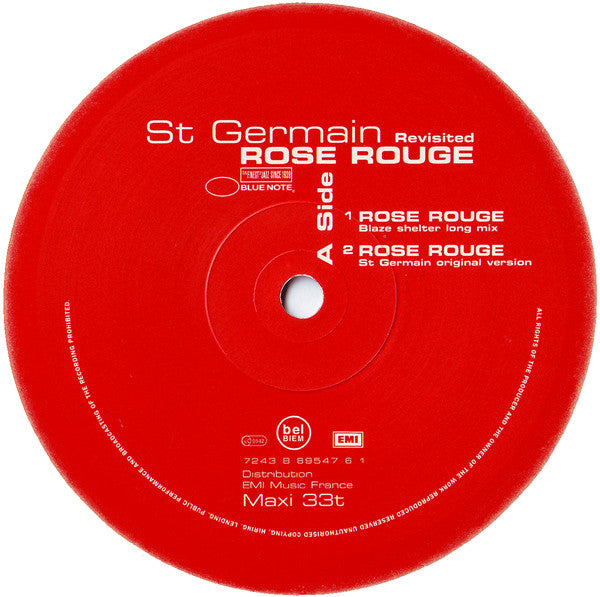 Master Release: Rose Rouge by St Germain