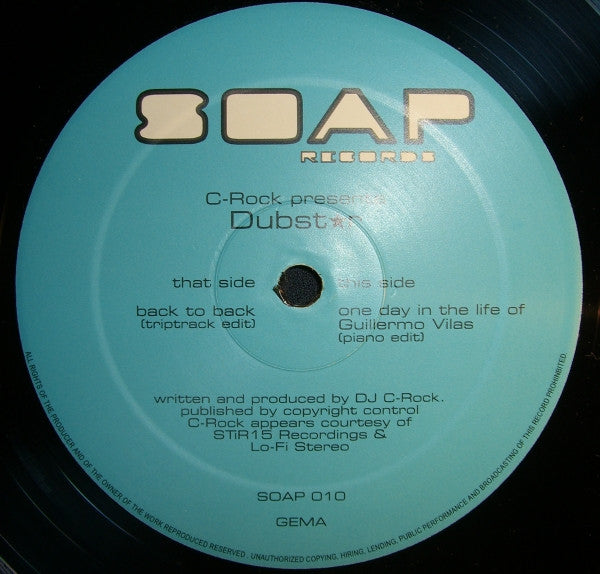Release: Back To Back-Vinyl-Germany-1998-SOAP 010-46922