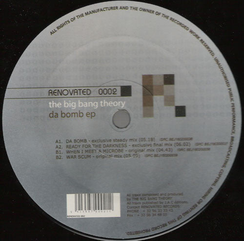 Release: Unknown Release-Vinyl-Belgium-2003-Renovated 02-99342