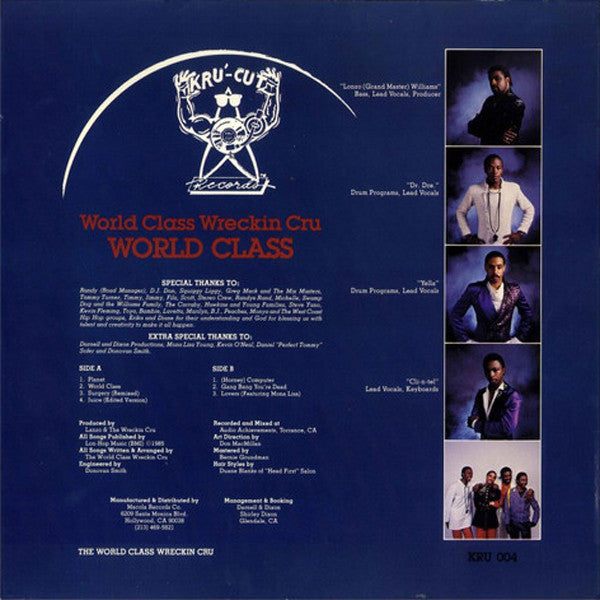 Master Release: World Class by World Class Wreckin' Cru