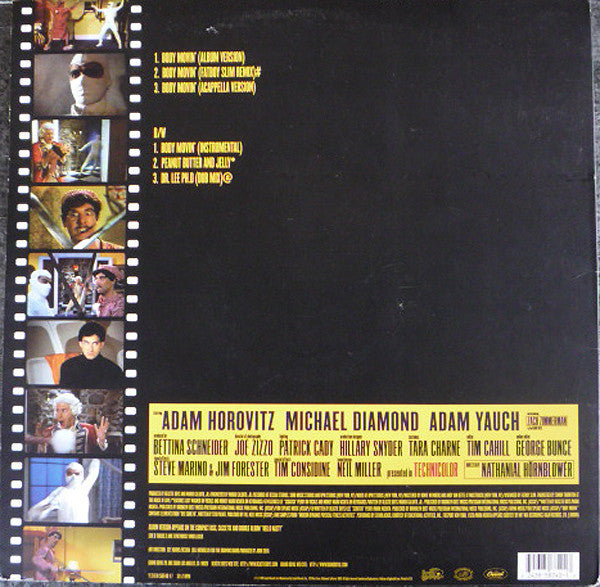 Release: Body Movin'-Vinyl-US-1999-Y 7243 8 58740 1 7, Y 7243 8 58740 1 7-50413