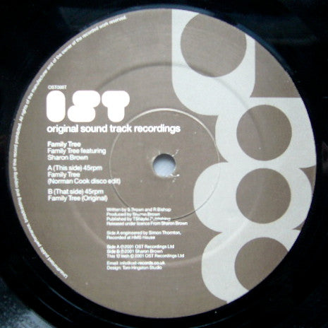 Release: Family Tree-Vinyl-UK-2001-OST 008T-16253