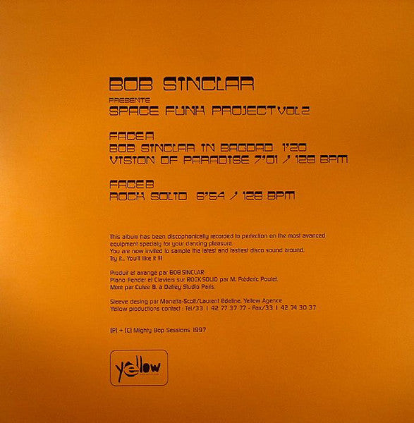Release: Space Funk Project Vol 2-Vinyl-France-1997-YP019-14890