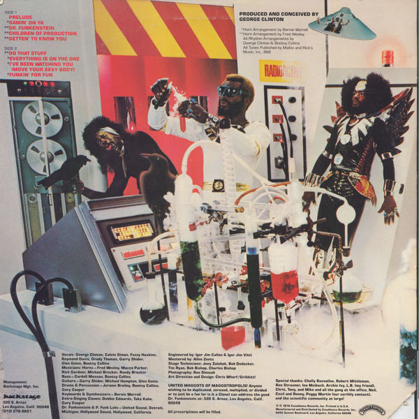 Release: The Clones Of Dr. Funkenstein-Vinyl-US-1976-NBLP 7034-70285