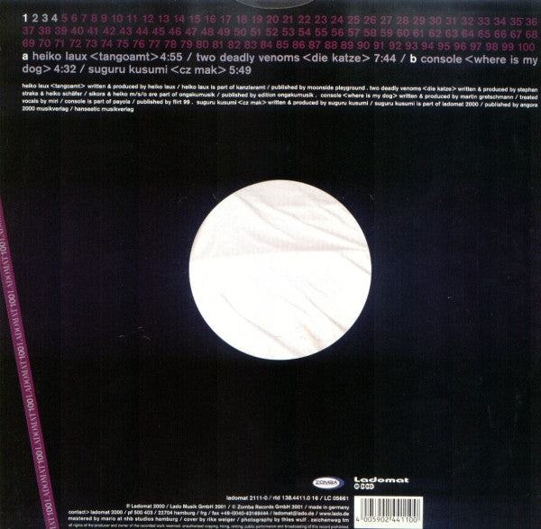 Release: Ladomat 100.1-Vinyl-Germany-2000-LADOMAT 2111-0-32997