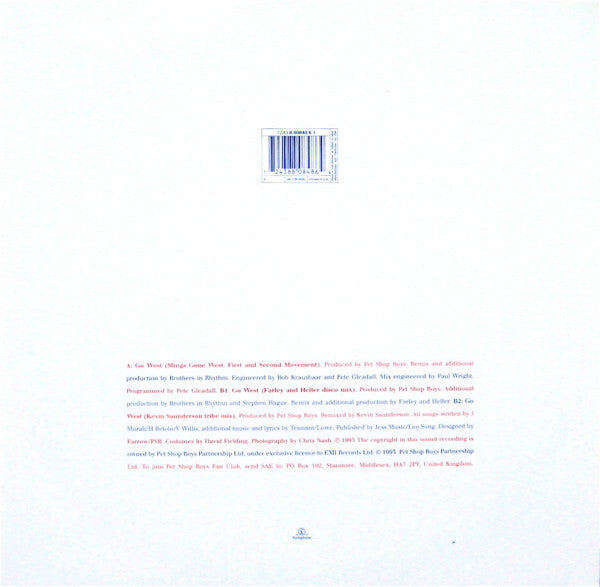 Master Release: Go West by Pet Shop Boys